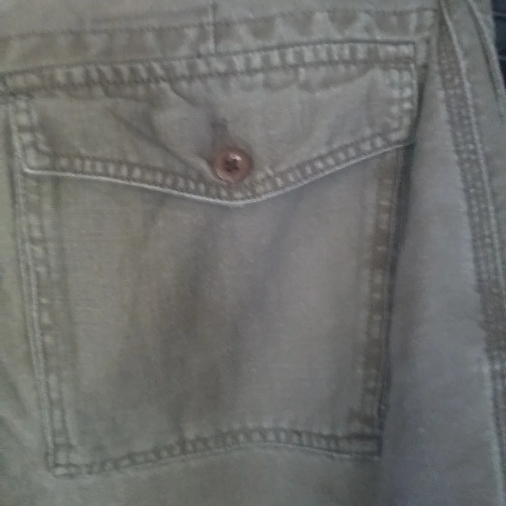 36x31 Banana Republic Linen Pants in Dark Olive